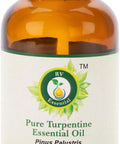 Turpentine Essential Oil | Pinus Palustris | For Painting | Turpentine Oil | For Pain Relief | 100% Pure Natural | Steam Distilled | 100ml | 3.38oz By R V Essential