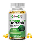 Alliwise Magnesium Glycinate 500Mg Supplemnt, High Absorption Dietary Supplement For Muscle, Heart, Nerve And Bone Support, Gluten Free, Non Gmo, 120 Capsules, 60 Day Supply