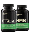 Optimum Nutrition Unflavored Creatine Monohydrate 100 Capsules Bundled With Hmb 90 Capsules