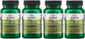 Swanson Prolacto Acidophilus 4 Billion Cfu 60 Veg Capsules (4 Pack)