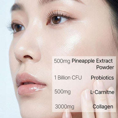 BB LAB Gift for Women Debloat Collagen Powder Drink Mix 3,000mg Marine Collagen Peptides Zero Sugar with Probiotics & Bromelain for Digestive Support Pink Lemonade 15 Sticks