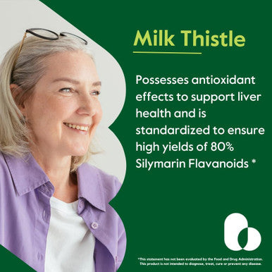 Bestvite Milk Thistle 300mg (240 Vegetarian Capsules) - Standardized to 80% Silymarin Flavonoids - No Stearates - Vegan - Non GMO - Gluten