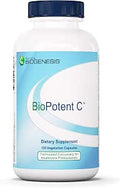 Nutra BioGenesis BioPotent C Vitamin C Capsules with Citrus Bioflavonoids Immune Support Supplement with Ascorbic Acid Vegan Friendly 135 Vegetarian Capsules