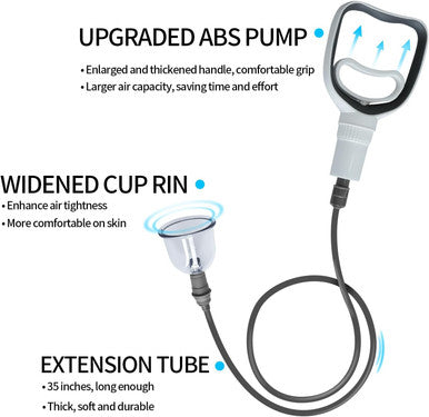 Cupping Kit For Massage Therapy - 32 Cups Professional Chinese Cupping Set With Magnetics, Vacuum Cupping Therapy Set For Cellulite Reduction Muscle Pain Relief With Manual Pump