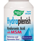 Nature's Way, Hydraplenish, Hyaluronic Acid With MSM, 60 Capsules. Pack of 3 bottles.