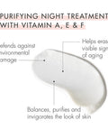 Yon-Ka Phyto 58 PNG Night Cream (40ml) Anti-Aging Vitamin E Face Moisturizer for Normal and Oily Skin, Anti-Wrinkle Night Treatment to Reduce Pores and Revitalize Skin