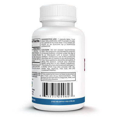 Amazing Herbs Detox/Flush Blood Purifier - All Natural Detoxifying Supplement Made With 7 Powerful Cleansing & Purifying Agents - 60 Count