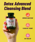 Snap Supplements Detox Cleanse Capsules - Advanced Blend for Full Body Detox & Cleanse, Flush Out Toxins, Improve Digestion & Gut Health, Cleanse and Detox, Licorice & Ginger Root (60 Capsules)