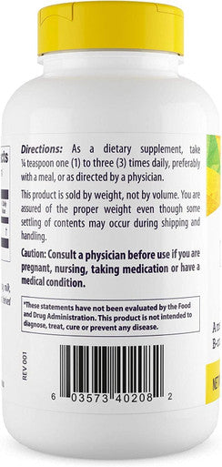 Healthy Origins, Inositol Powder, 600mg, 227g Vegan Powder, Lab Tested, Vitamin B8, Gluten , Soy , Vegetarian