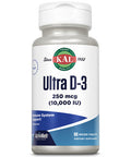 KAL Ultra D-3 10000 IU ActivMelt 10000iu 90ct