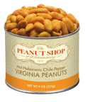 The Peanut Shop of Williamsburg Lightly Salted Handcooked Virginia Peanuts, Williamsburg Peanuts, Non-Gmo, Kosher Certified - 18 Oz Tin