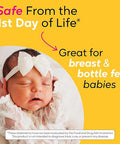 BioGaia Probiotics Drops with Vitamin D for Baby, Infants, Newborn and Kids Colic, Spit-Up, Constipation and Digestive Comfort, #1 Pediatrician Recommended Probiotic for Colic, 10 ML, 0.34 oz, 2 Pack
