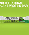 Optimum Nutrition Plant Protein Bars Chocolate Mint Flavour 12 X 60G