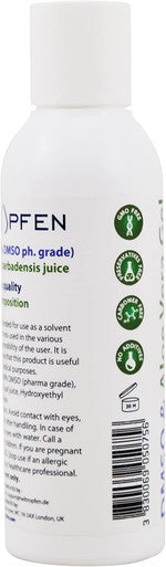 Heiltropfen DMSO Gel with Aloe Vera | 5 Oz - 150 g | DMSO Cream | High Purity