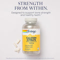 Solaray - Calcium Citrate with Vitamin D-3, 1000mg, 240 Counts