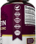 NutriFlair Quercetin with Zinc and Vitamin C 1200mg, 120 Capsules