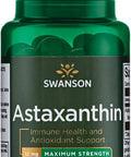 Swanson Maximum Strength Astaxanthin 12 Milligrams 30 Sgels