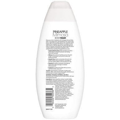 Australian Gold Pineapple Mimosa Body Wash, 16.5 Ounce | Gentle & Moisturizing with Nutrient Rich Kakadu Plum & Vitamin E