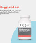 Allergy Research Group Dim Palmetto - Prostate Support Supplement For Men'S Health, Zinc With Saw Palmetto, Beta Sitosterol, Stinging Nettle Extract, Pumpkin Seed Oil, Softgels - 60 Count