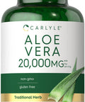 Carlyle Aloe Vera Softgels 20,000Mg | 300 Count | Aloe Vera Gel Supplement | Non-Gmo, Gluten Free
