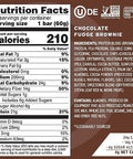 No Cow Protein Bar Chocolate Fudge Brownie