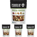 Power Up Premium Trail Mix - Protein Packed 14oz, No Added Sugar, Made Without Peanuts, Gluten Free, Vegan, Non-GMO