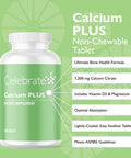 Celebrate Vitamins Calcium Plus ÃƒÂ¢Ã¢â€šÂ¬Ã¢â‚¬Å“ 600Mg Calcium Citrate, 600 Iu Vitamin D3 & 50Mg Magnesium For Post Bariatric Surgery - Gluten- & Sugar- - 540 Non-Chewable Tablets