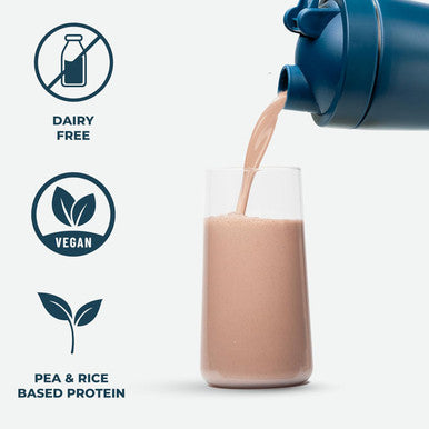 Kinetica Kinetica Chocolate Flavour Plant Protein 1kg | Blend of Pea and Rice Protein | Vegan | 23g Protein per Serving 33 Servings