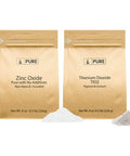 PURE ORIGINAL INGREDIENTS Sunscreen Bundle, (8 Oz) Zinc Oxide, Titanium Dioxide, Skin Safe, Sun Protectant
