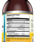 Amazing Nutrition Omega Norwegian Cod Liver Oil 16 Oz 473 ml Supplement | Orange Flavor | Non-GMO | Gluten