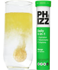 Phizz Electrolytes Multivitamin & Hydration Tablets - 20 Effervescent Rehydration Electrolyte Tablets - 18 Vitamins & Minerals Vitamin C Vegan Vegetarian & Low Calorie (Lemon)