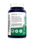 NusaPure Sea Kelp Iodine 325 Mcg Per Capsule with Bioperine. 200 Veggie Capsules (Non-GMO & , Made with Organic kelp)