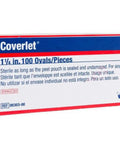 Bsn Medical 00303 Coverlet Adhesive Bandages Oval 1 1/4Quot; X 1Quot;(Pack Of 100)