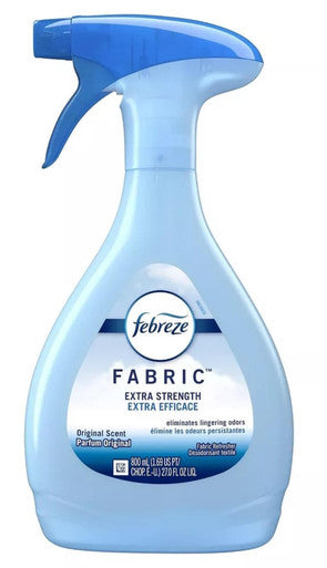Febreze Fabric Refresher Value Pack Pet Odor Eliminator And Extra Strength Fabric Deodorizer 27 Fl Oz Pack Of 2