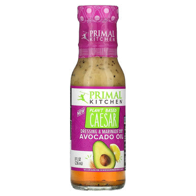 Primal Kitchen Plant-Based Caesar Dressing & Marinade 8 Fl Oz (236 Ml)