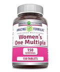 Amazing Formulas Women'S One Multiple 150 Tablets Supplement | Blend Of Vitamins & Probiotics| Made In Usa