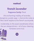 Method All-Purpose Cleaning Wipes French Lavender Multi-Surface Compostable 70 Count (Pack of 3)