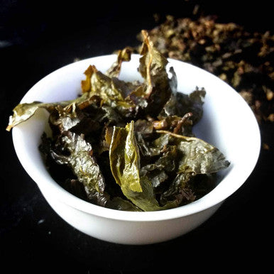 Fullchea - Anxi Black Dragon Oolong Tea - Roasted Oolong Tea Loose Leaf - Black Dragon Oolong Tea with Toasted Flavor (8.8oz / 250g)