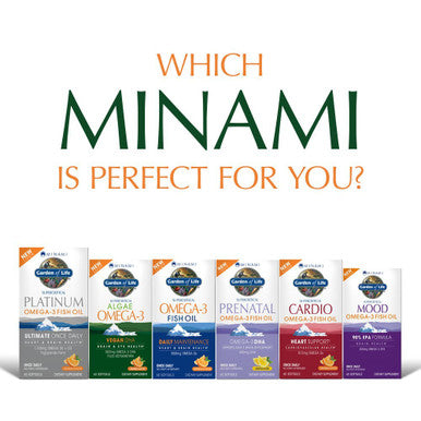 Garden of Life Minami Algae Omega 3 Vegan Dha For Brain And Eye Health - Orange Flavor 500Mg Plant Based Dha Omega-3 Vegan Algae Oil Plus Astaxanthin No Aftertaste 60 Easy-To-Swallow Mini Softgels