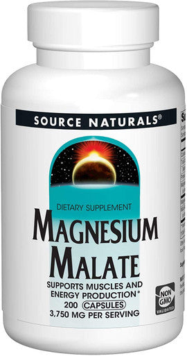 Source s: Magnesium Malate 625 mg 200 Capsule (Pack of 2)