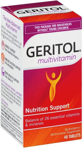 Geritol Multivitamin 100 Tab (Formerly Called Geritol Complete Same Product)