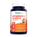 NusaPure Vitamin D3 50,000 IU 180 Veggie Capsules (Non-GMO & Gluten-Free)