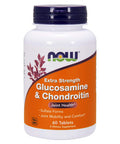 NOW Foods Extra Strength Glucosamine and Chondroitin Sulfate, 60 Tablets