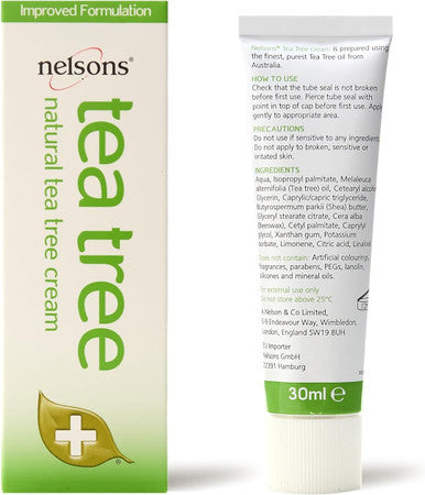 Nelsons Tea Tree Cream 30ml