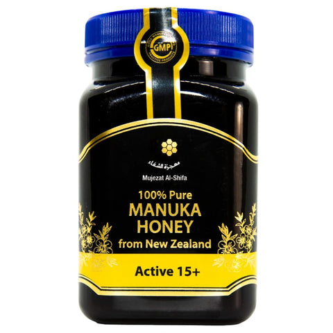 Mujezat Al-Shifa 100% Raw & Pure New Zealand Manuka Honey - MGO 800+ | 20+ Active | Premium Grade UMF Certified Honey 17.6oz / 500g