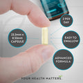 Marine Collagen 1000Mg Enhanced With Hyaluronic Acid 100Mg - 90 Super Strength Capsules - Hydrolysed Collagen Supplements - Vitamin C, Vitamin E, Vitamin B2, Zinc, Copper - Made In The Uk By Nutravita
