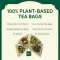 Vahdam Founder's Select - Assorted Tea in Presentation Box - 8 Flavors 40 Pyramid Tea Bags | Long Leaf Pyramid Tea Variety Pack | Premium Tea s | s for Women & Men