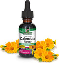 Nature'S Answer Calendula Flowers with Organic Alcohol 1-Fluid Ounce | Immune Support | Promotes Blood Regulation | Natural Metabolizer