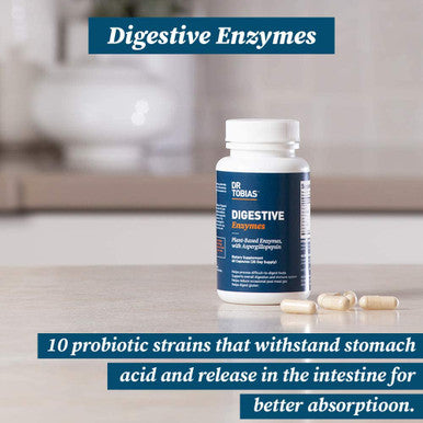 Dr. Tobias Prebiotics Digestive Enzymes Bundle for Digestive Health