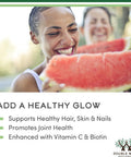 Double Wood Supplements Liquid Collagen 2500mg of Hydrolyzed Bovine Collagen Type 1 3 and Grassfed 32 Servings for Women and Men 30 mcg of Biotin Sugar Free Pear Flavor